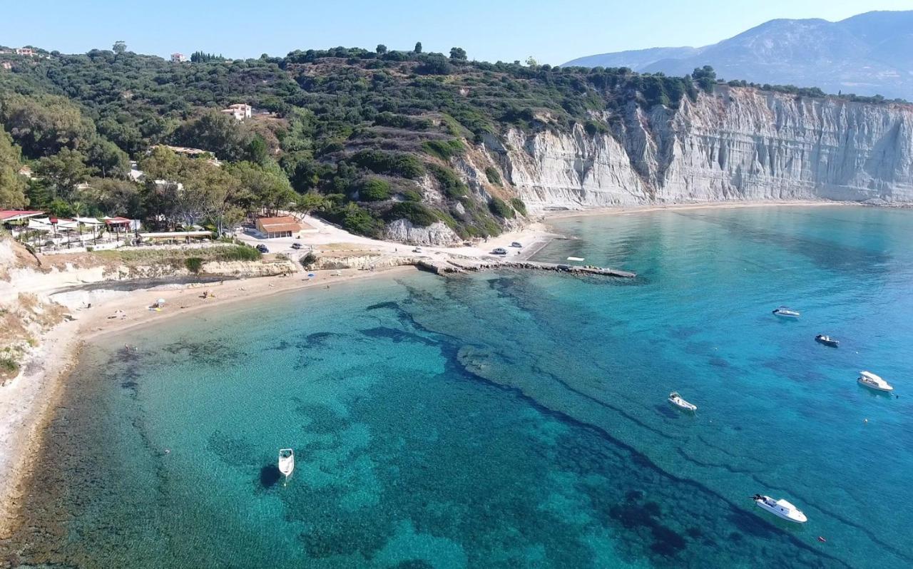 Villa Afroditi, Spartia, Kefalonia Livathos  Eksteriør bilde