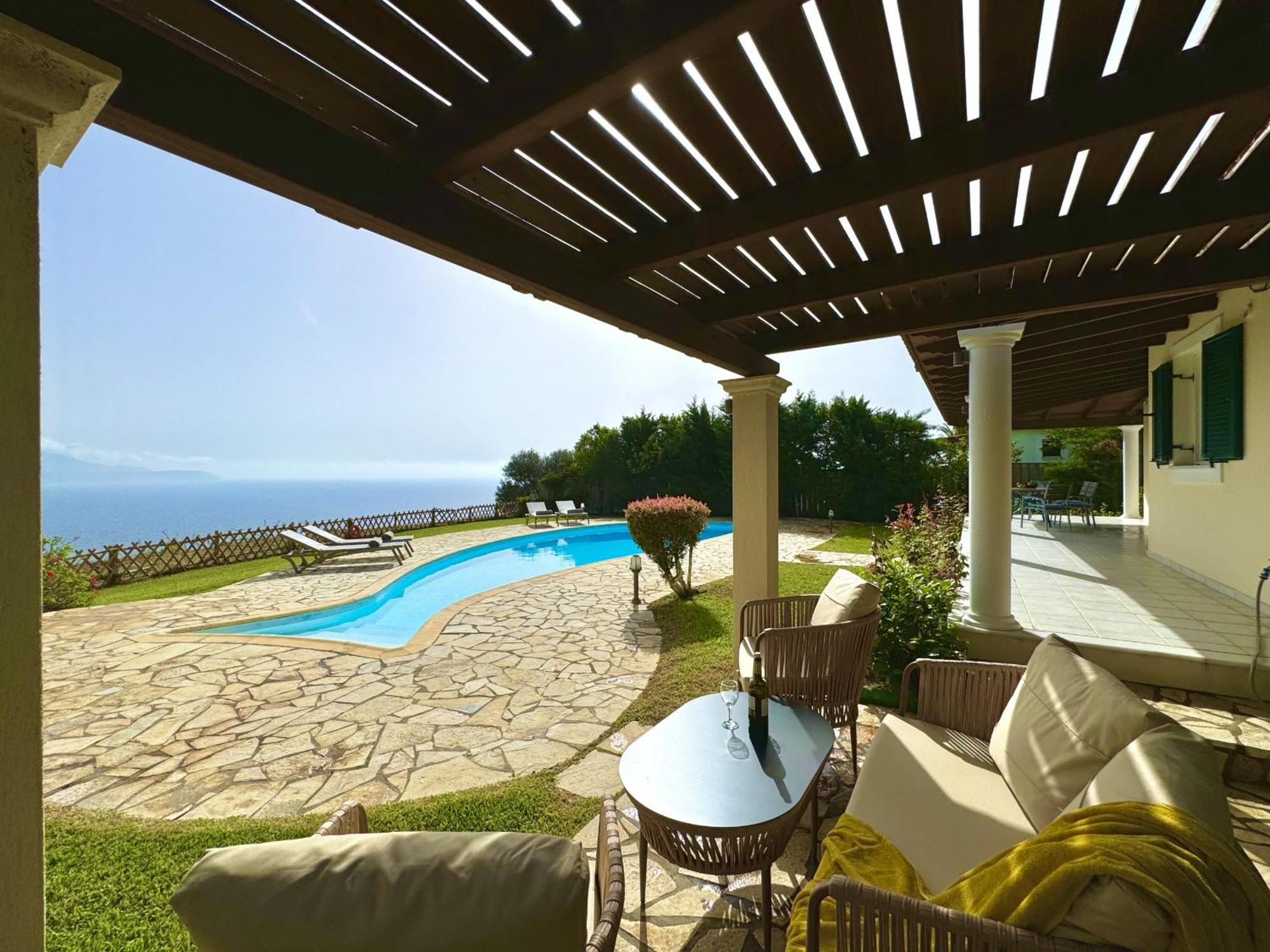 Villa Afroditi, Spartia, Kefalonia Livathos  Eksteriør bilde