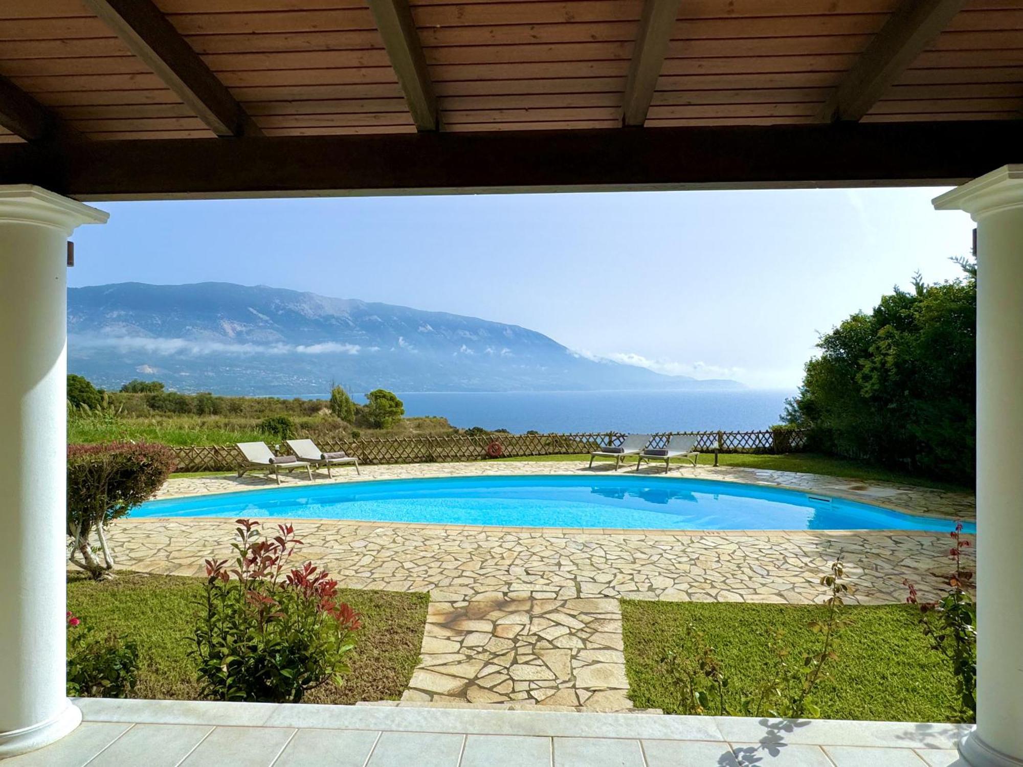 Villa Afroditi, Spartia, Kefalonia Livathos  Eksteriør bilde